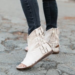 A.S.98 The Rawlins Leather Sandal Peep Toe